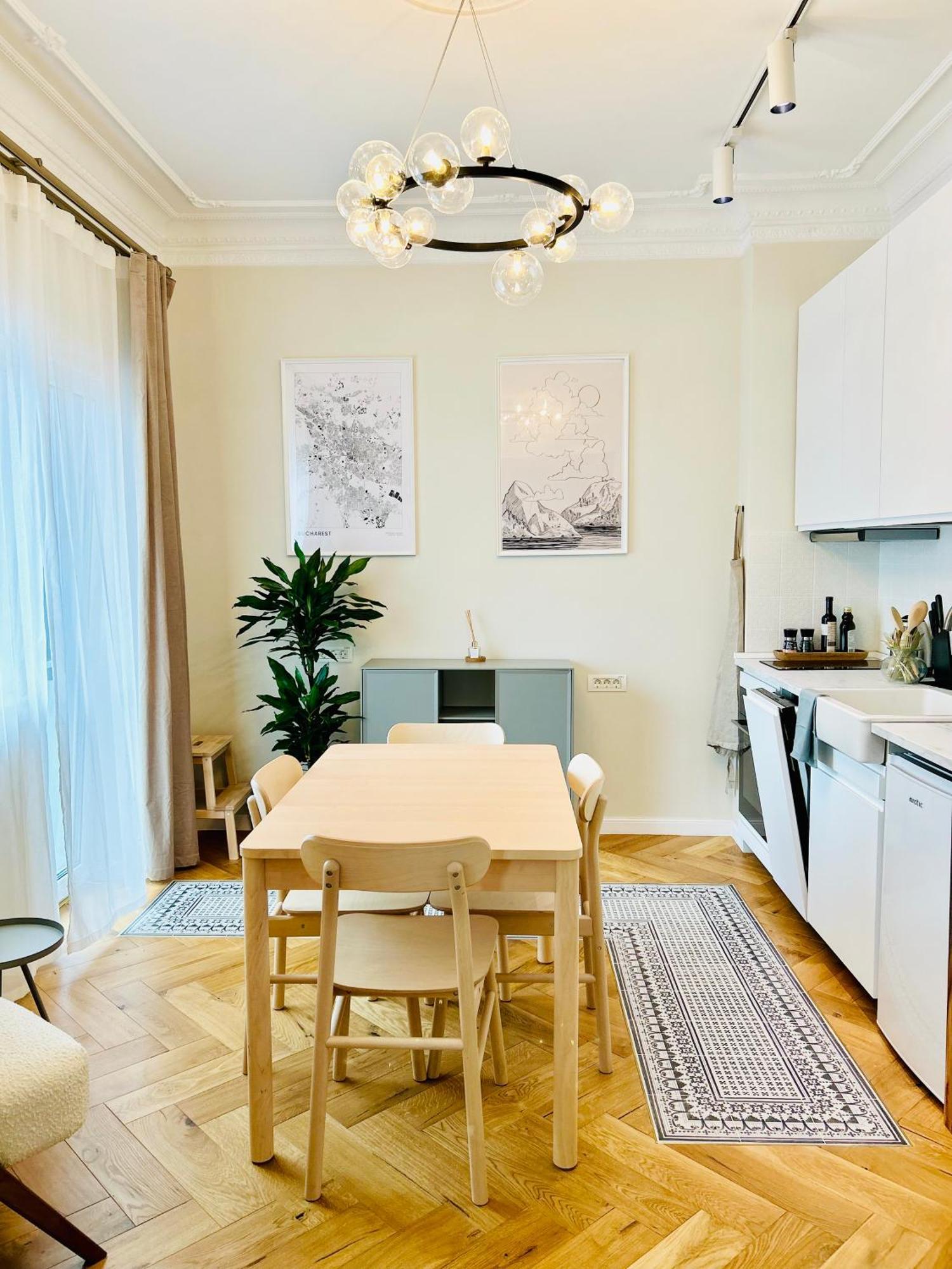 Ultracentral Lux Boutique 1Br Ap Near Subway Bukarest Exteriör bild